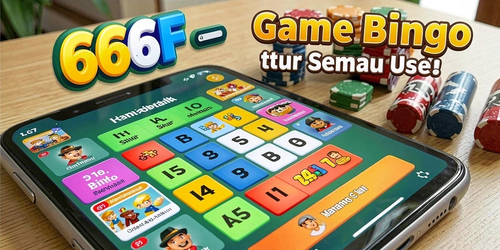 Tampilan gameplay seru dari Bingo di 666F.