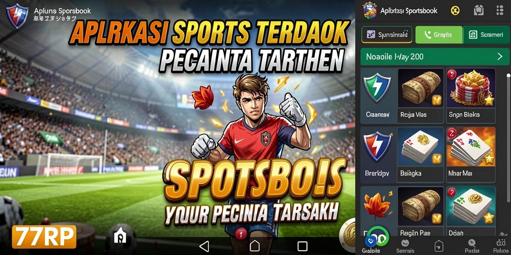 Tampilkan gameplay taruhan olahraga yang menarik di 77RP.