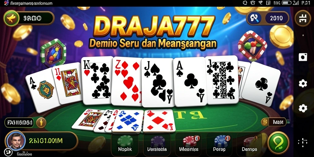 Tampilan gameplay dominonya yang seru dan interaktif.