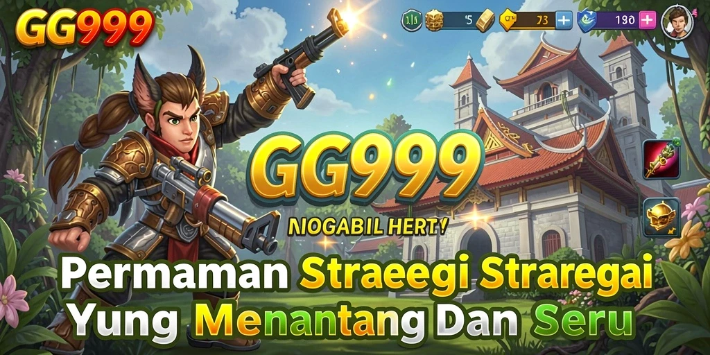 Tampilan gameplay GG999 yang menantang dan strategis.