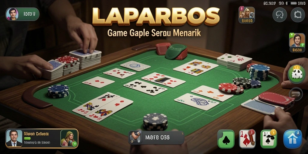 Tampilan gameplay LAPARBOS yang seru dan interaktif.