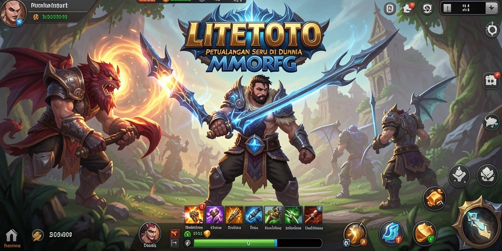 Tampilan gameplay seru di dunia fantasi LITETOTO.