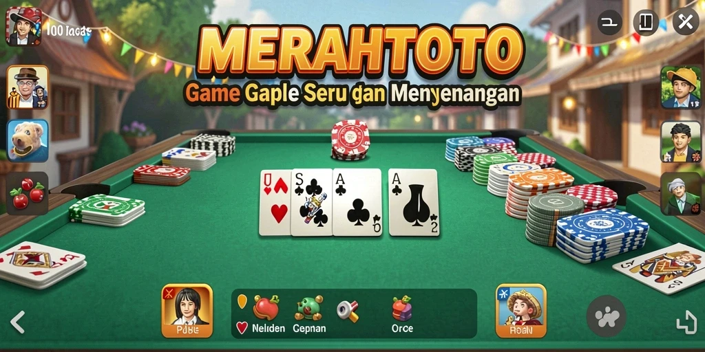 Tampilan gameplay MERAHTOTO yang menarik dan interaktif.