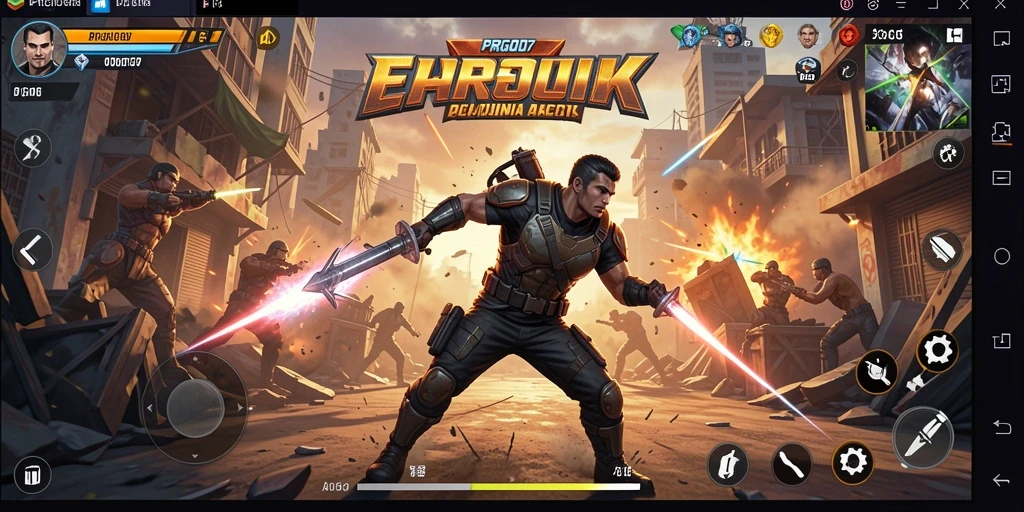 Tampilan gameplay seru dan mengasyikkan dari PRG007.