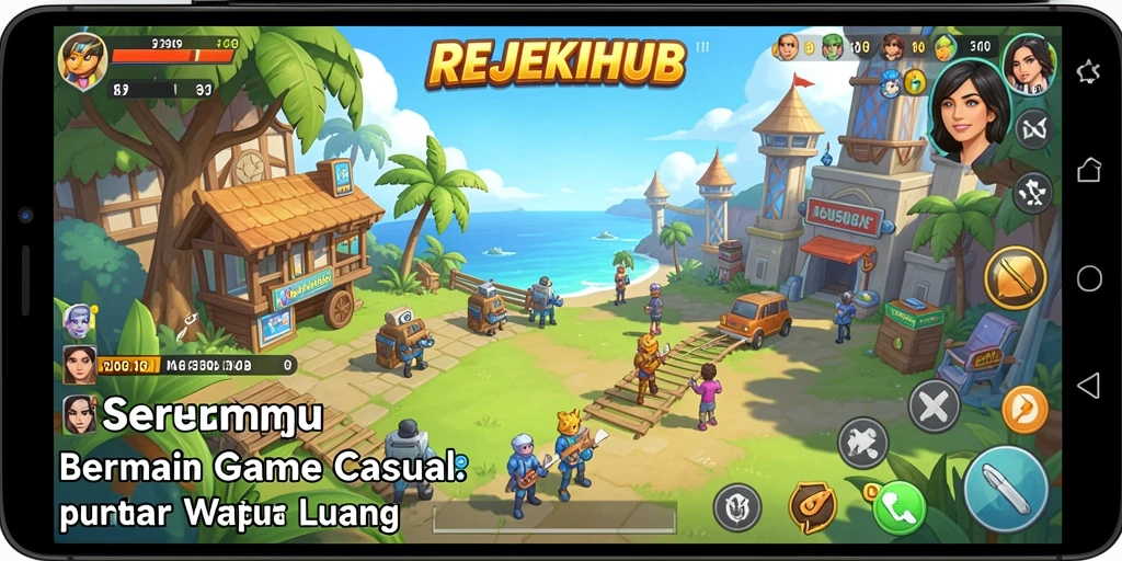 Tampilan gameplay seru dan menarik dari REJEKIHUB.