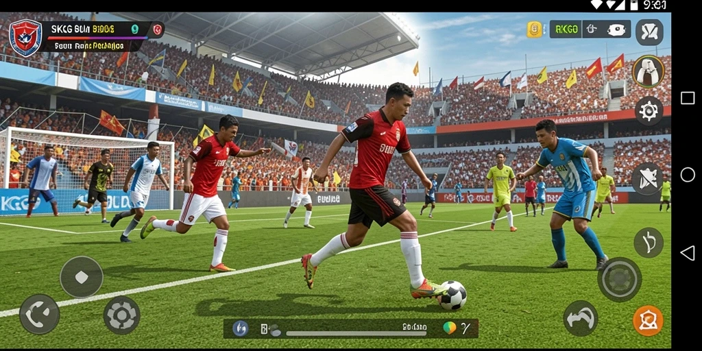 Tampilan menarik dari gameplay RKGG yang seru dan kompetitif.