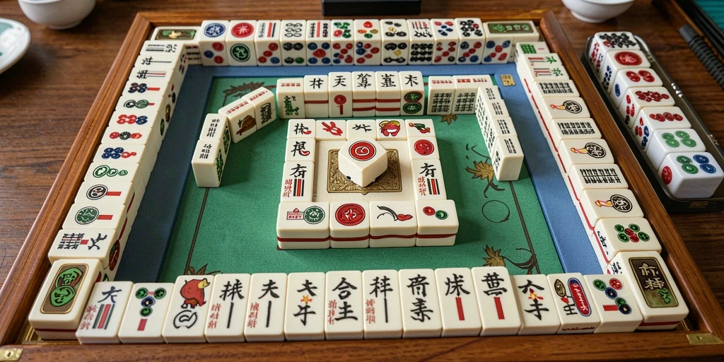 Tampilan permainan Mahjong di SAMBALTOTO yang menegangkan dan seru.