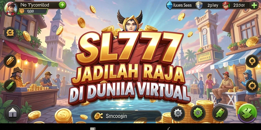 Gameplay Tycoon yang menantang dan mengasyikkan.