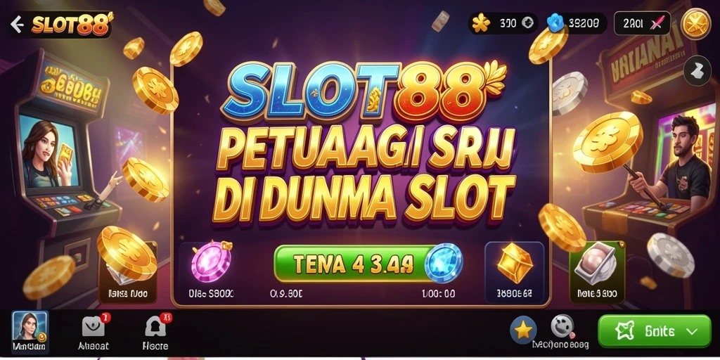 Tampilan luar biasa dari gameplay PETUALANGAN SLOT88.