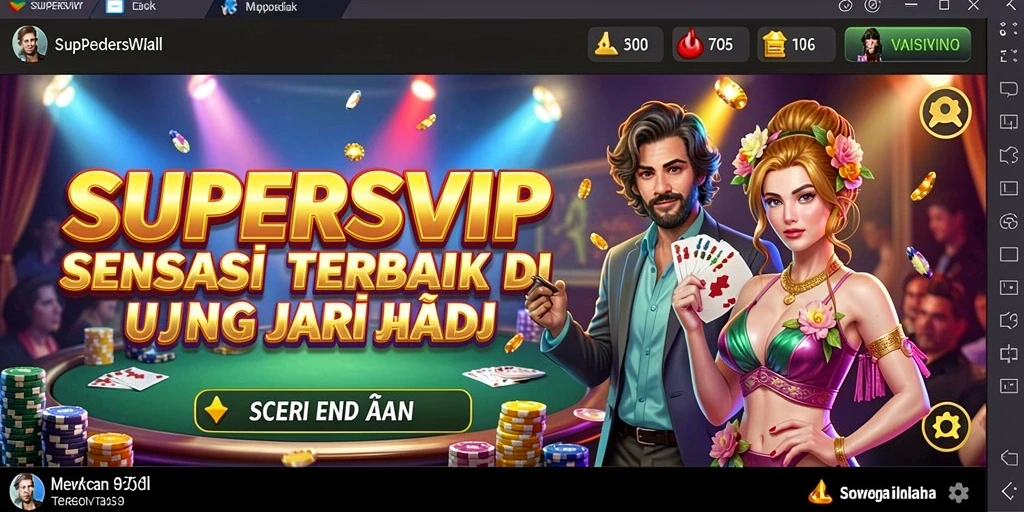 Tampilan gameplay Kasino yang menarik dan interaktif.