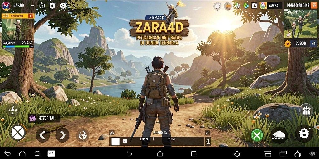 Menjelajahi dunia terbuka yang menakjubkan dalam ZARA4D.